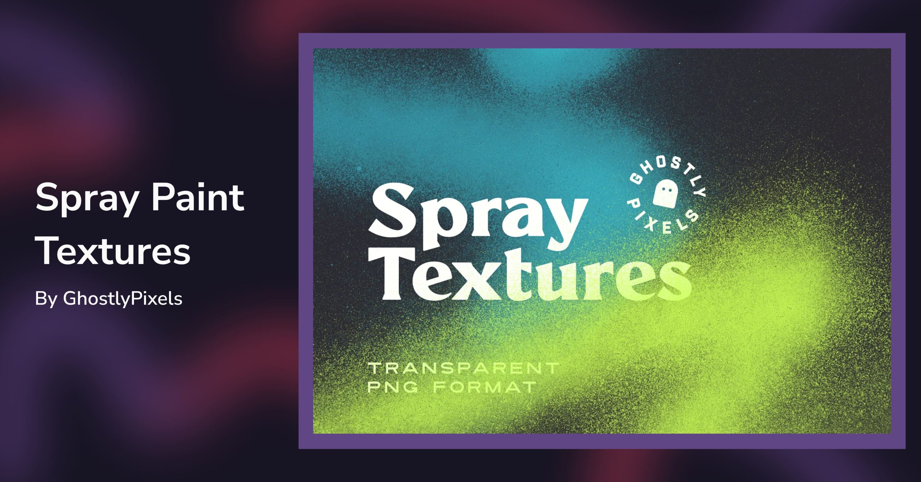 Spray Paint Textures facebook image.