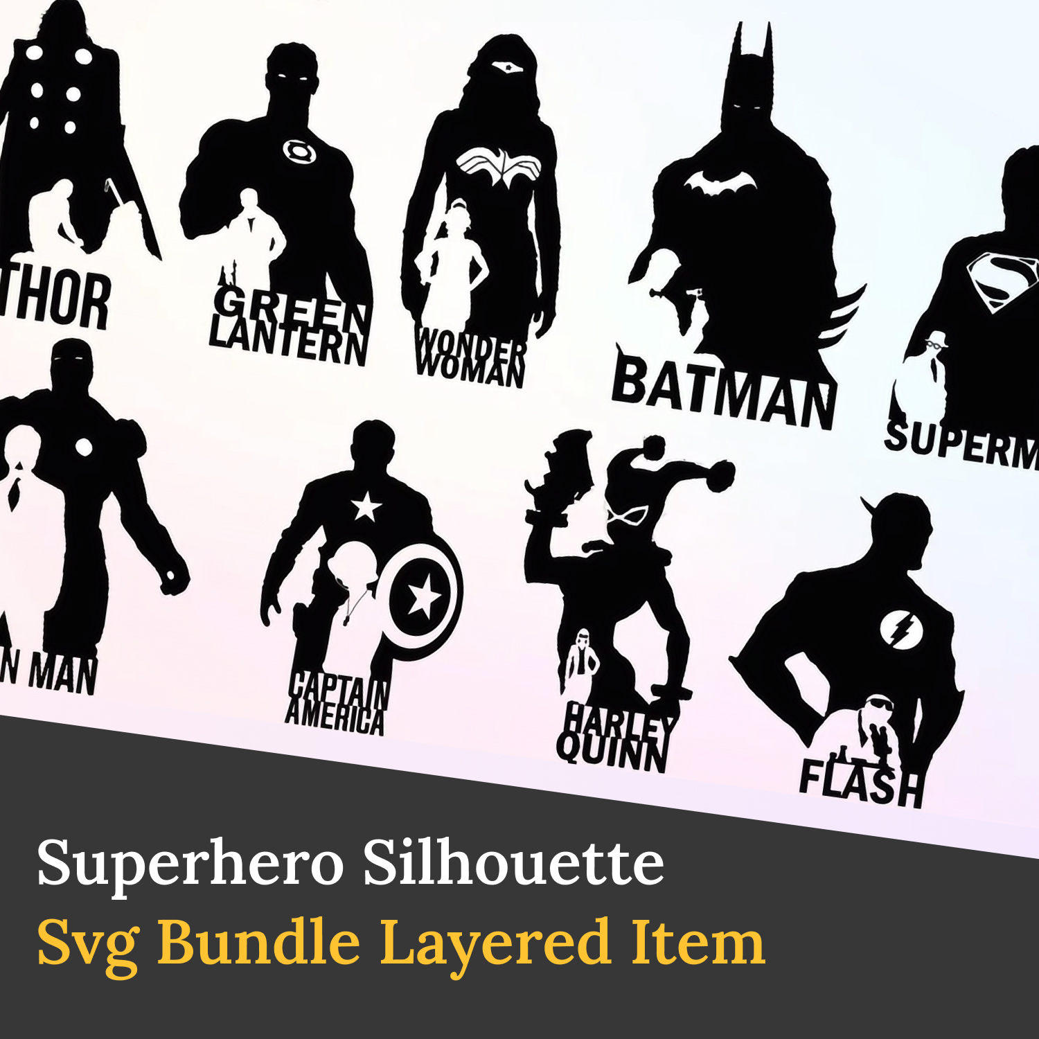 Batman Layered SVG: Unleashing the Caped Crusader's Silhouette in Artistic Precision