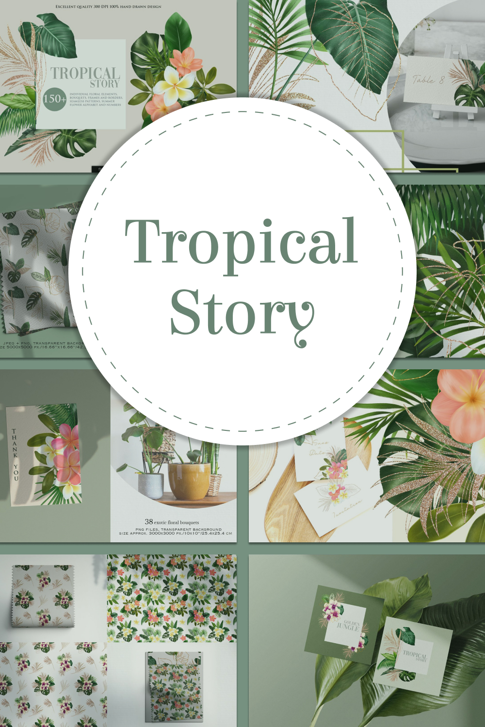 Tropical story of pinterest.