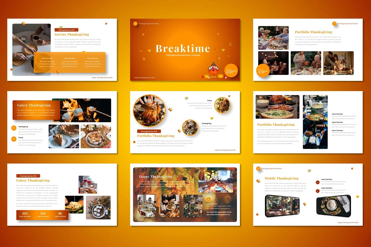 turkey thanksgiving powerpoint for your design.