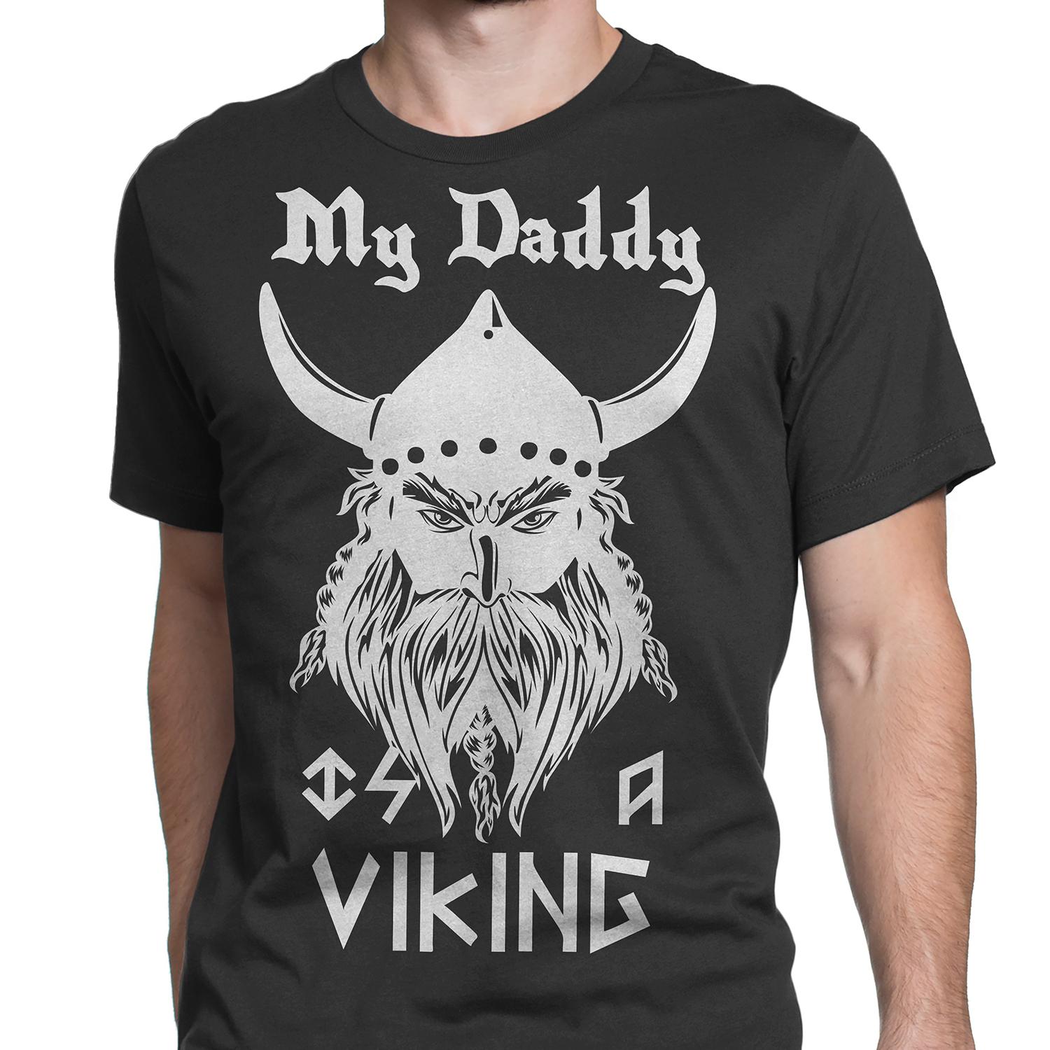 Viking dad svg preview.