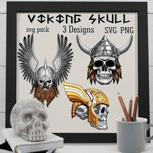Prints of viking skull svg.