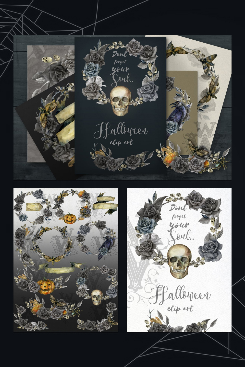 Halloween prints are featured.