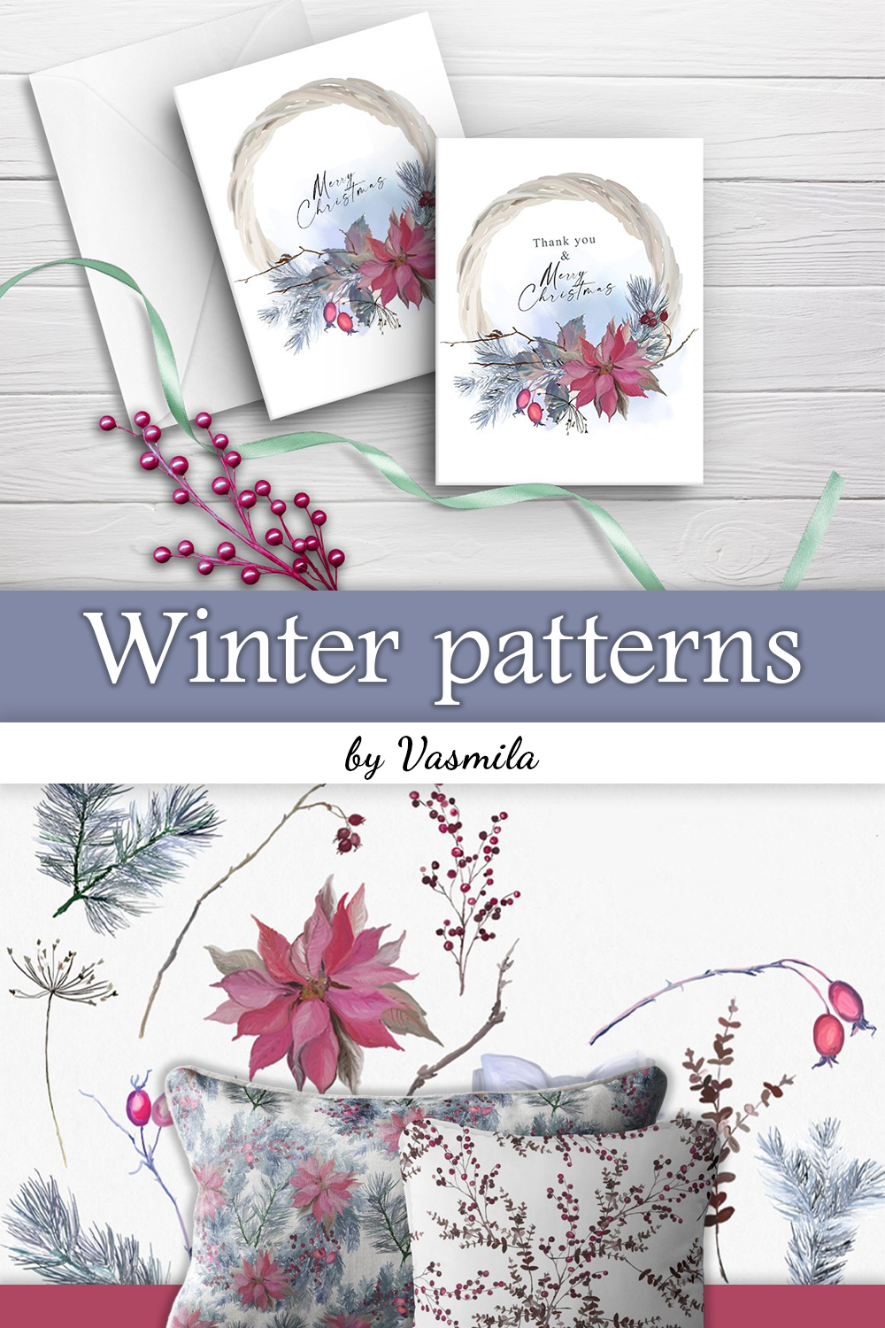 Winter patterns of pinterest.
