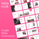 Yoga club google slides presentation preview.