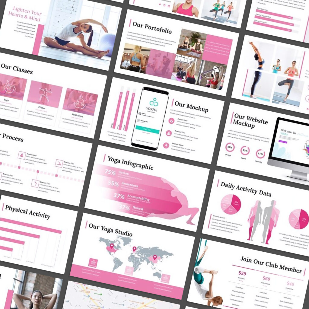 Yokha - Yoga Google Slides Template – MasterBundles