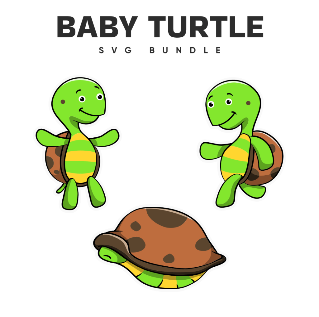 Baby Turtle SVG – MasterBundles