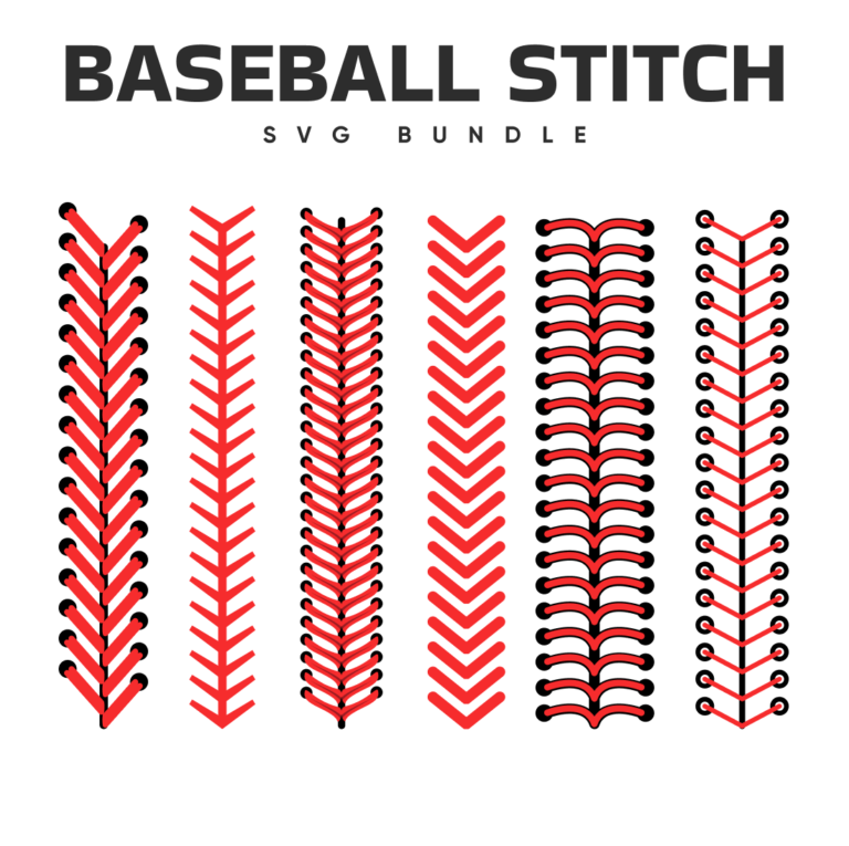 Baseball Stitch SVG Free MasterBundles
