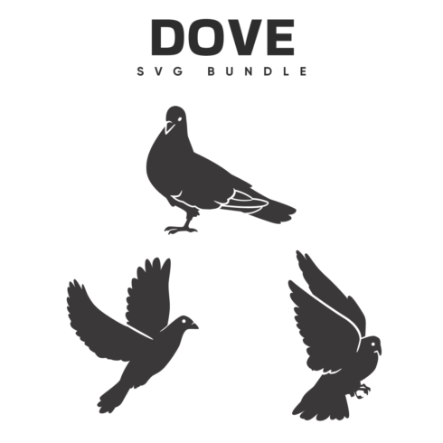 Prints of dove svg bundle.