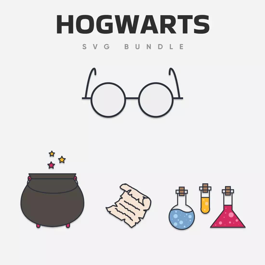Harry Potter SVG Bundle Preview 2.
