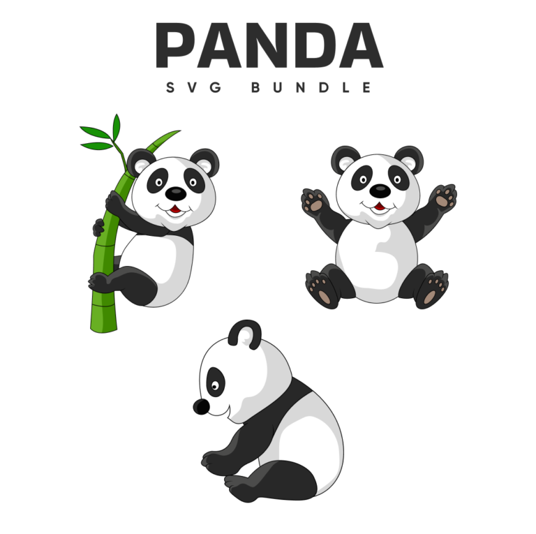 Panda SVG Free – MasterBundles