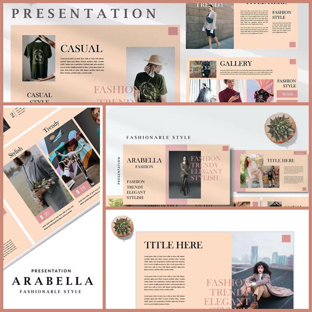 Arabella Magazine Style - Fashion Powerpoint – MasterBundles