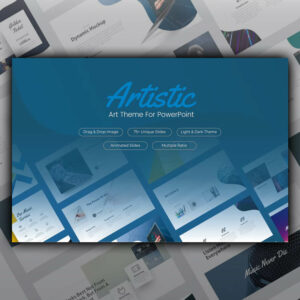 Artistic Presentation Template – MasterBundles