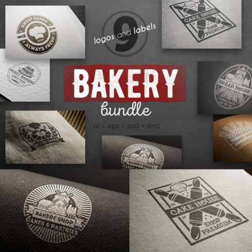 Bakery logo kit.