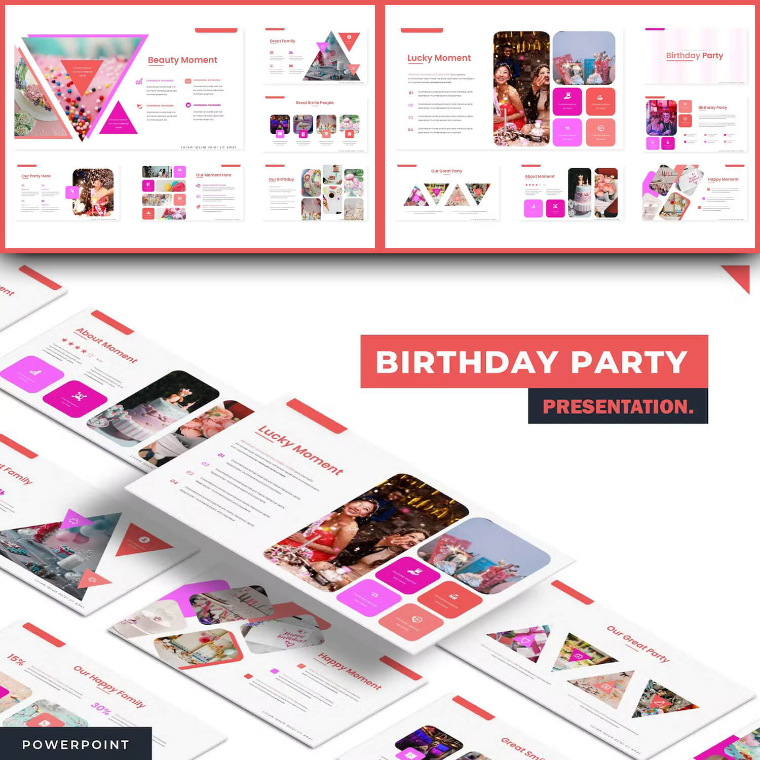 Birthday Party - Powerpoint Template.