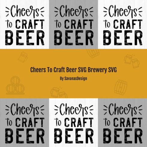 Cheers To Craft Beer SVG Brewery SVG.