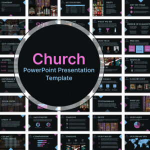 Church Powerpoint Presentation Template 2022 - MasterBundles