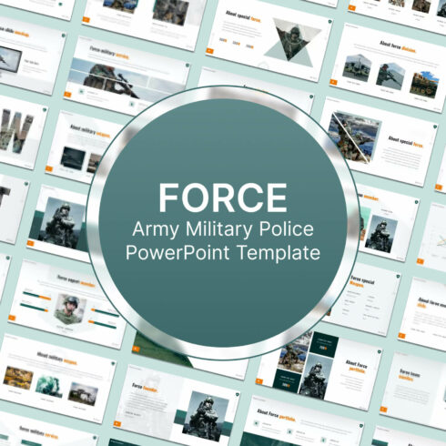 Military police powerpoint template.