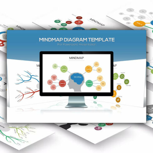 Mindmap Diagram Powerpoint Template.