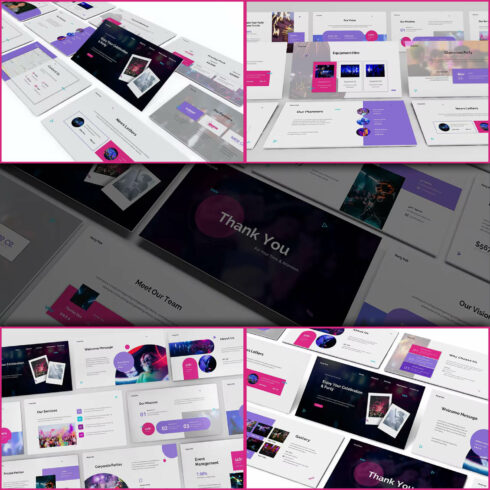 Party Planner Powerpoint Template.