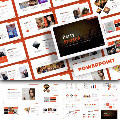 Party Started - Powerpoint Template.