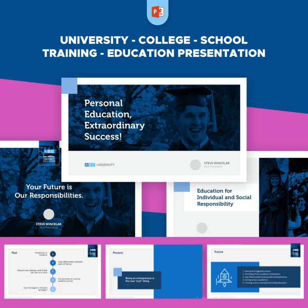 University School College Training Education PPT – MasterBundles