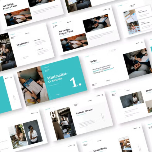 Resume Powerpoint Presentation Template | Master Bundles