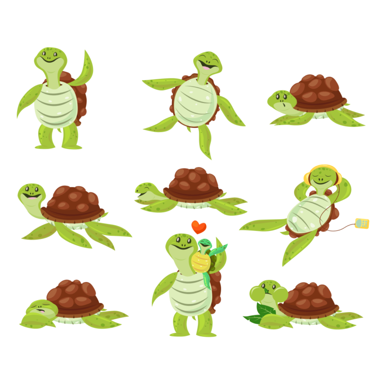 Cute Sea Turtle SVG – MasterBundles