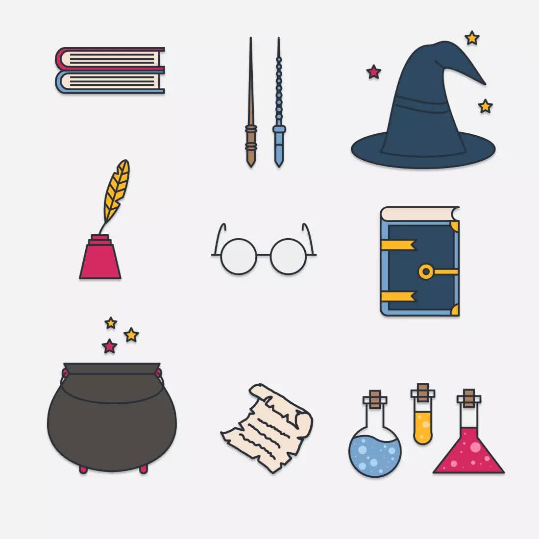 Harry Potter SVG Bundle Preview 4.