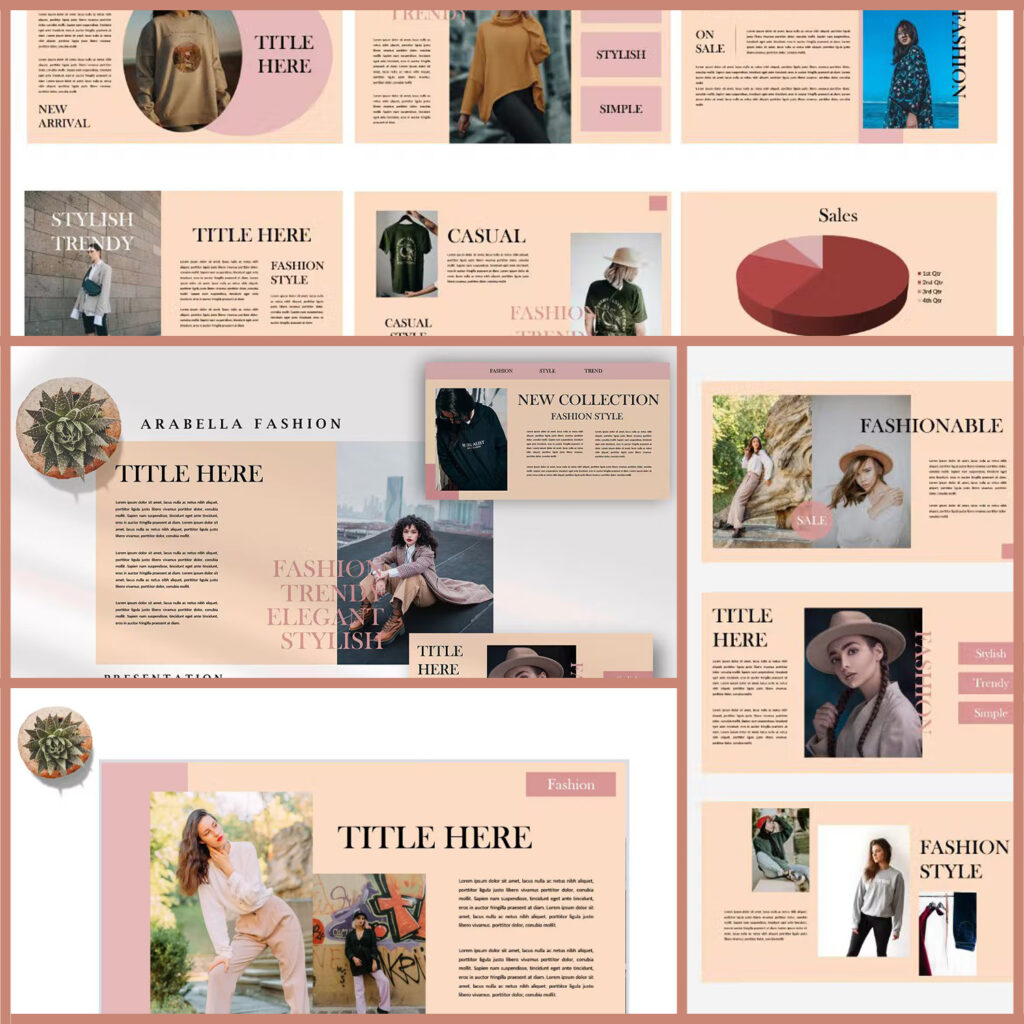 Arabella Magazine Style - Fashion Powerpoint – MasterBundles