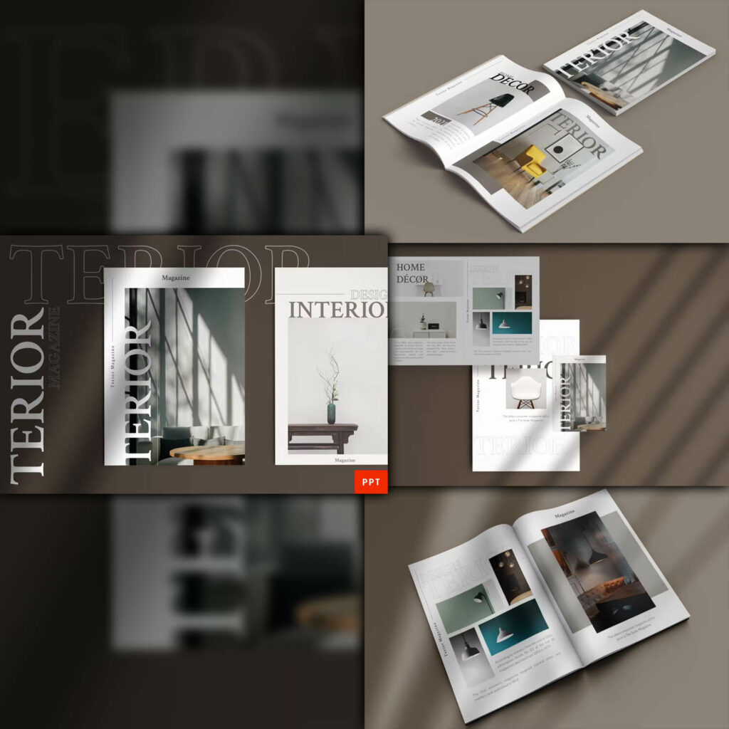 Terior - Furniture Magazine Powerpoint Template – MasterBundles