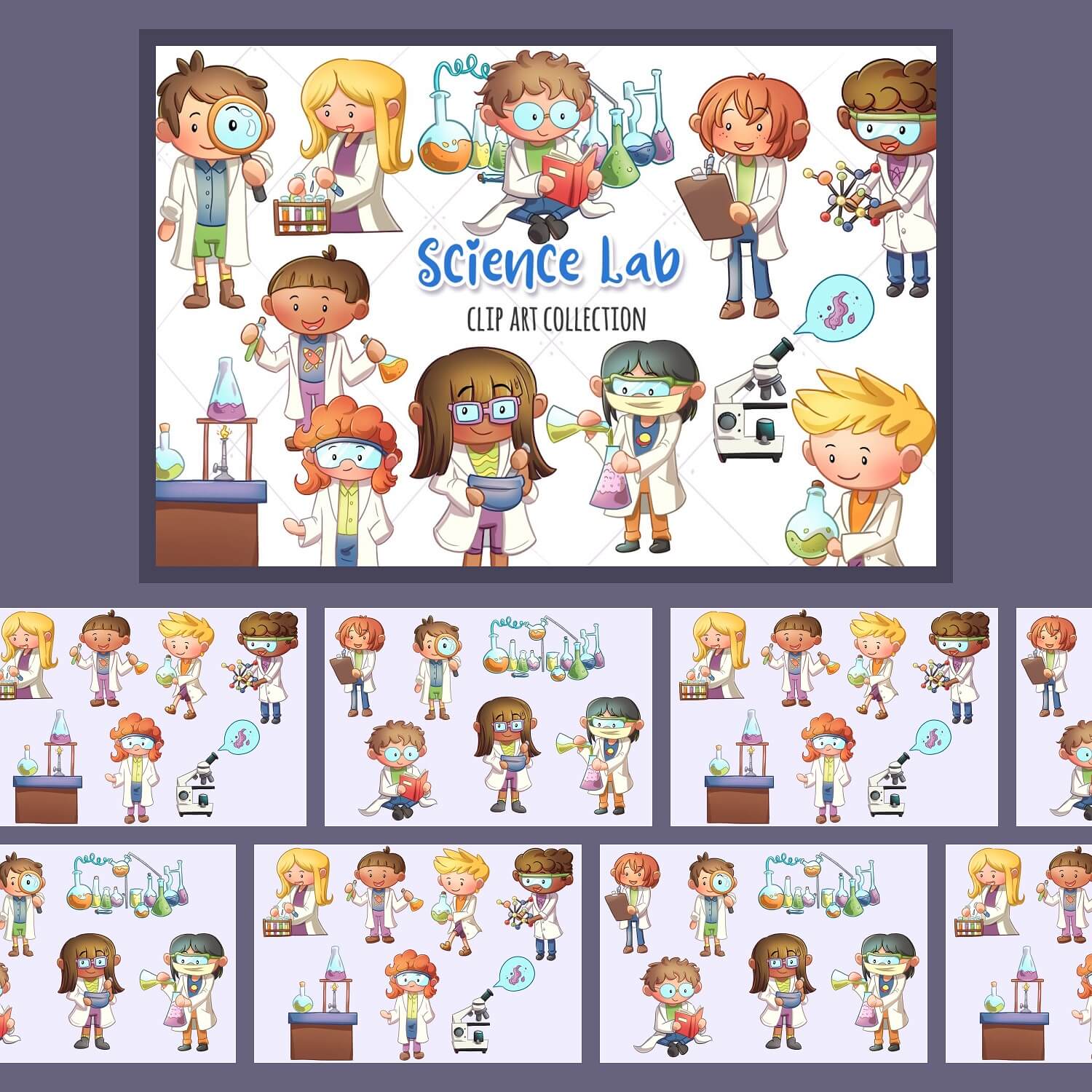 animated science lab clip art