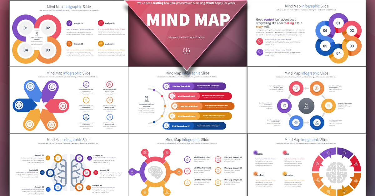 Mind Map PowerPoint – MasterBundles