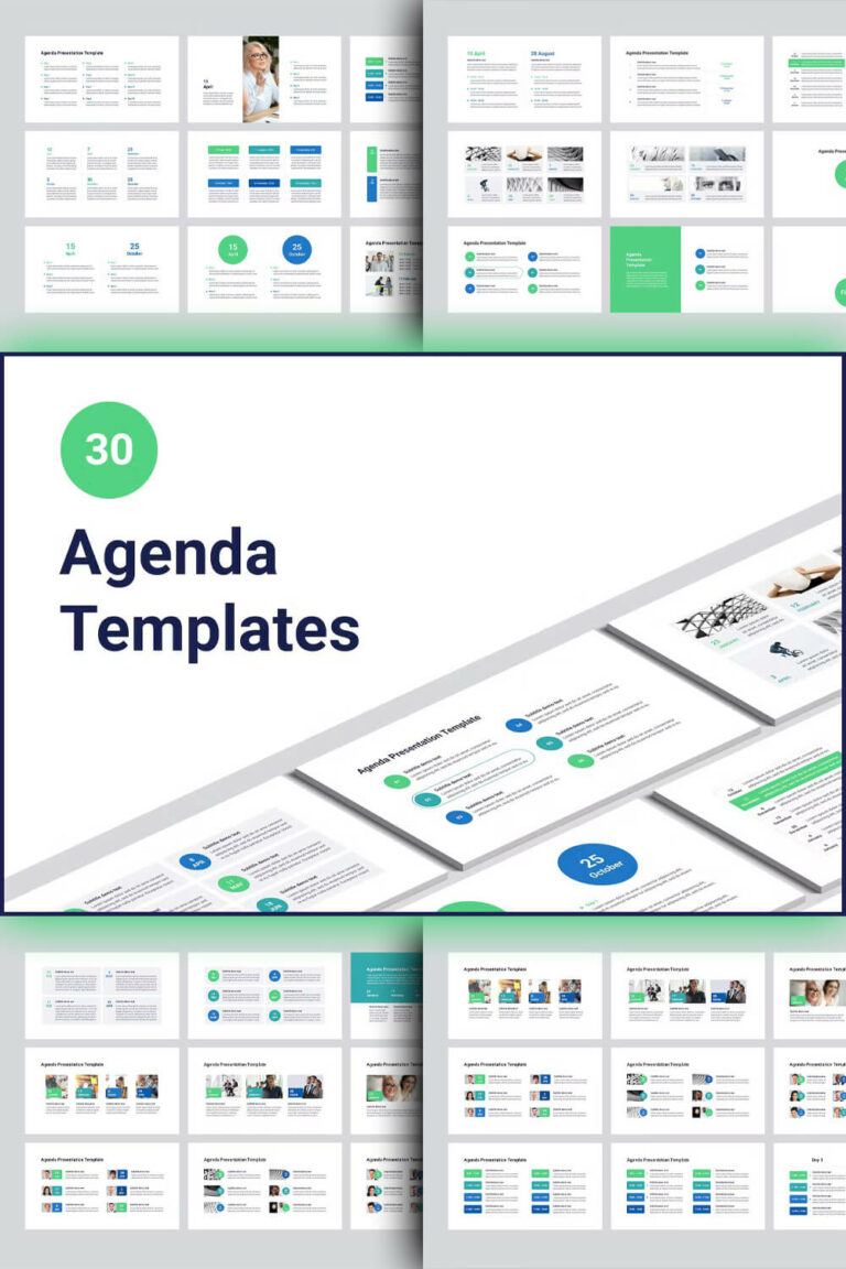 Powerpoint Meeting Agenda Template – MasterBundles