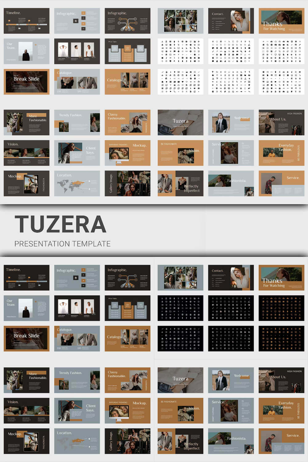 Catalogue of Tuzera Presentation Template.