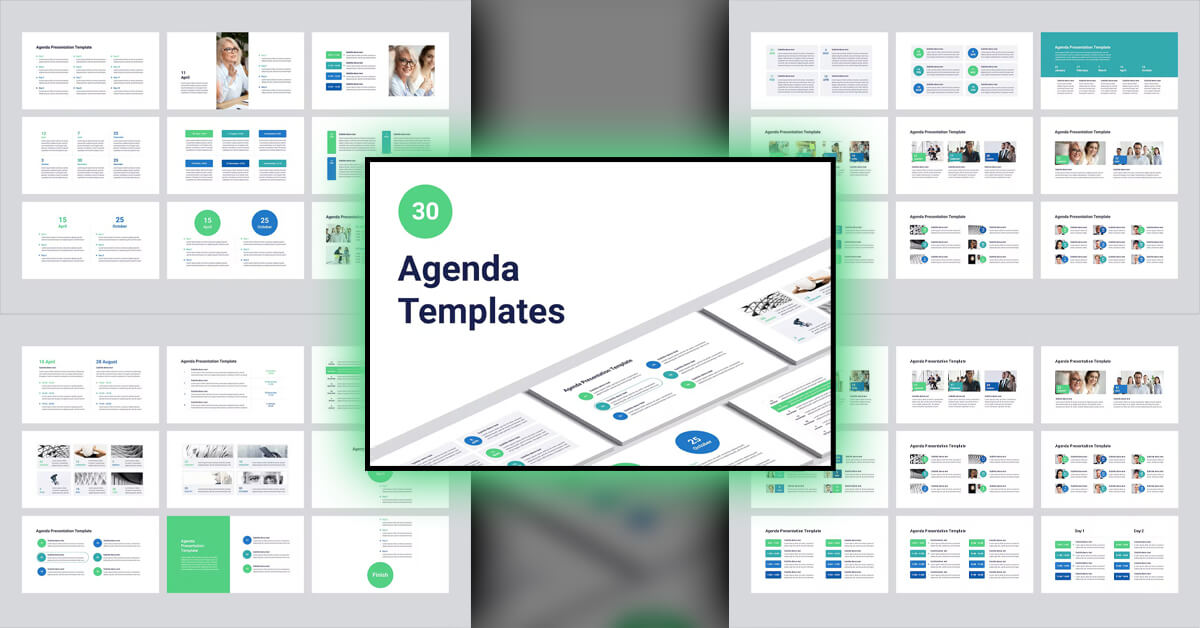 The slide with information about the Tempite Agenda is highlighted in green.