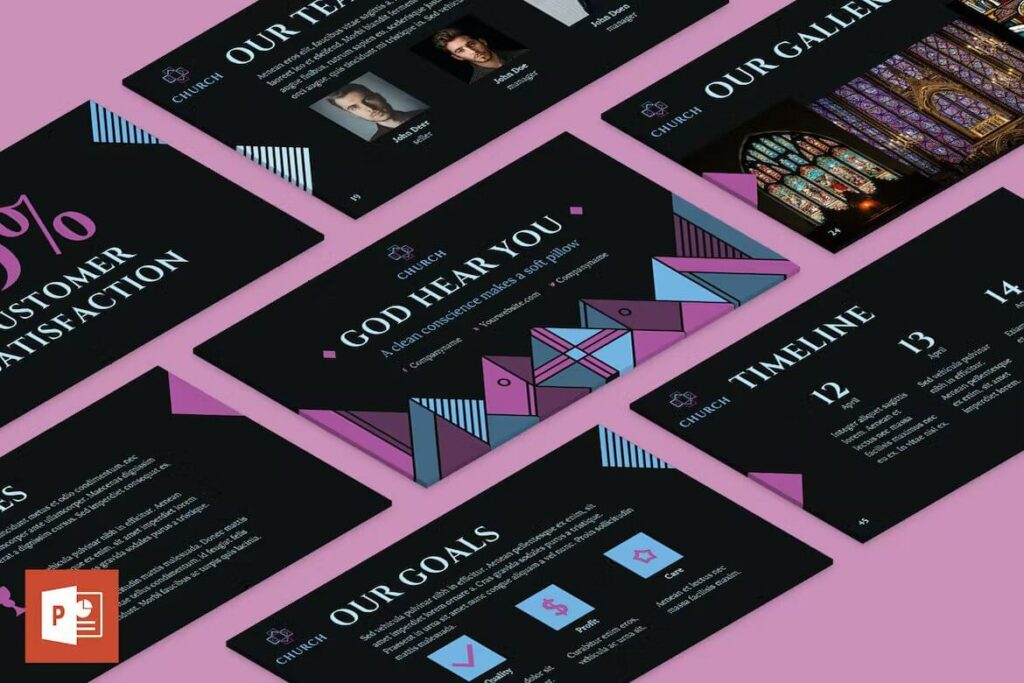 Church PowerPoint Presentation Template – MasterBundles