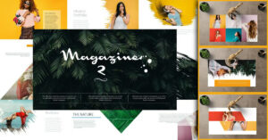 Powerpoint Magazine Template – MasterBundles