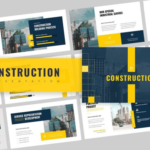 Construction - Powerpoint Template | Master Bundles