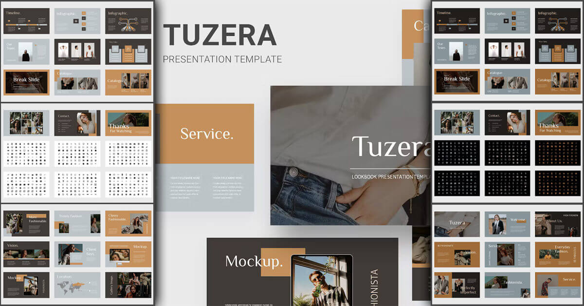 Service of Tuzera Presentation Template.