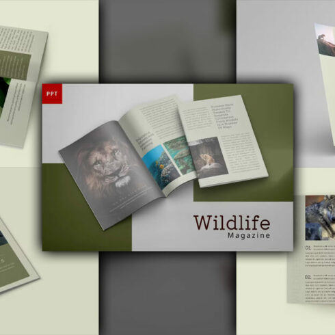 Wildlife - Magazine Powerpoint Template | Master Bundles