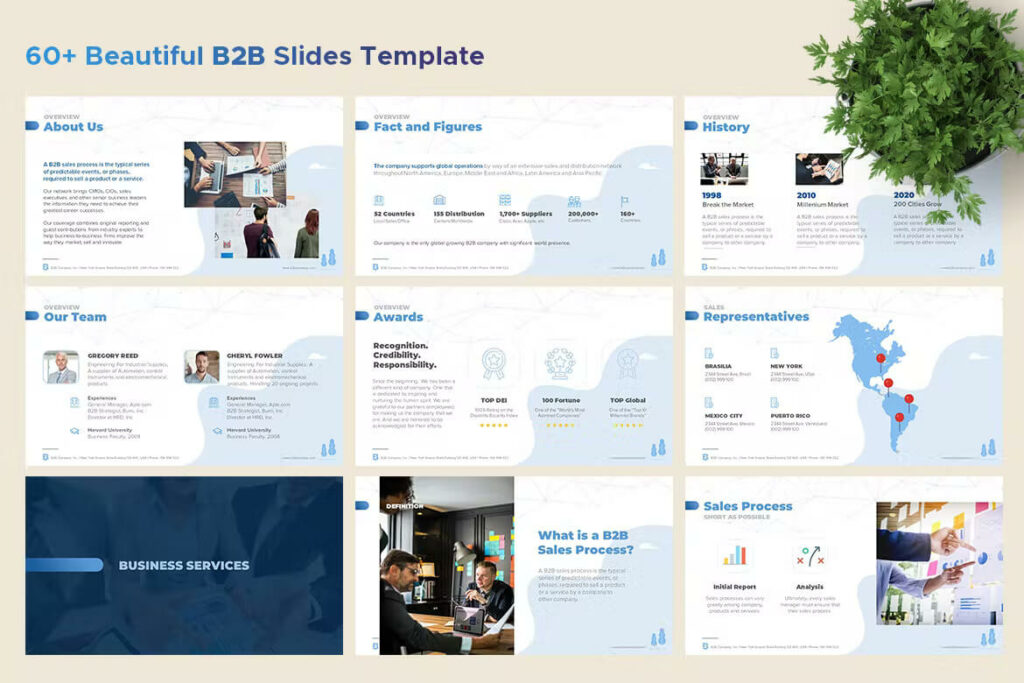 B2B Marketing And Sales Powerpoint – MasterBundles