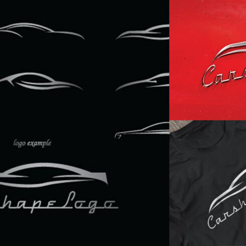 Car Shapes For Logos | Master Bundles