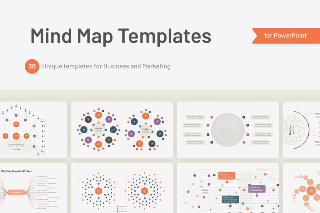 Mind Map PowerPoint Templates – MasterBundles