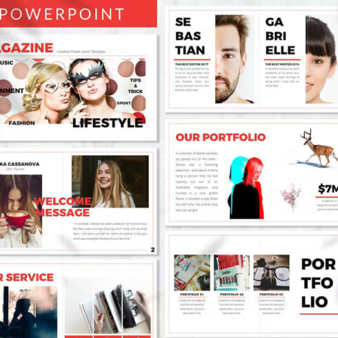 Powerpoint Magazine Examples Magazine - Business Powerpoint Template | Master Bundles
