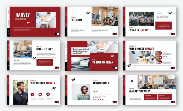 Sales Playbook Powerpoint Template – MasterBundles