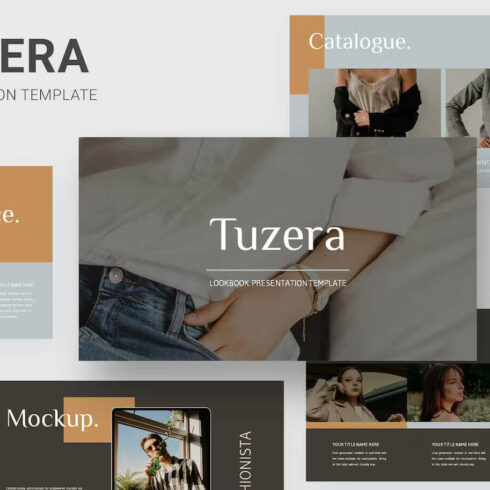 Tuzera - Fashion Magazine Powerpoint Template | Master Bundles