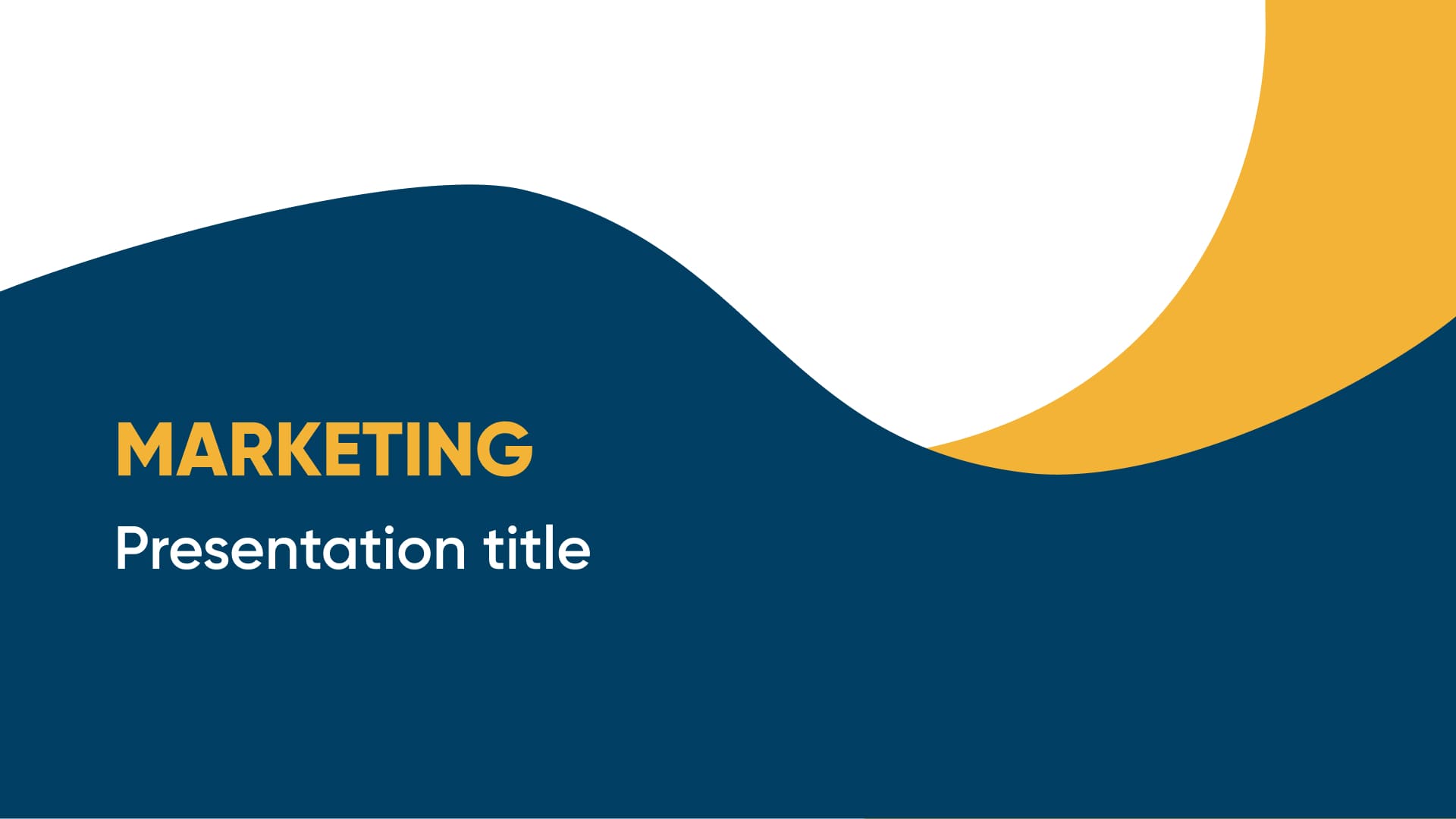 1 Marketing Funnel Powerpoint Template Free.