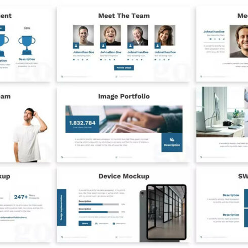 GoFinance - Sales Deck Powerpoint Template | Master Bundles