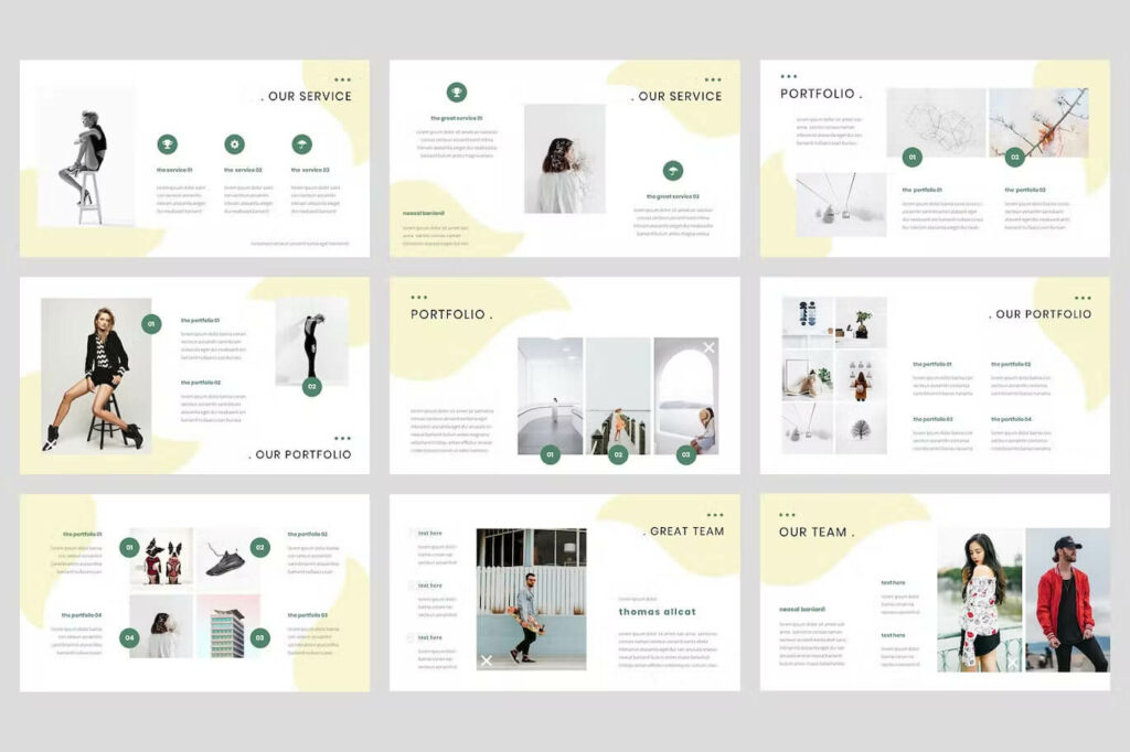 Lefite - Magazine PowerPoint Template – MasterBundles